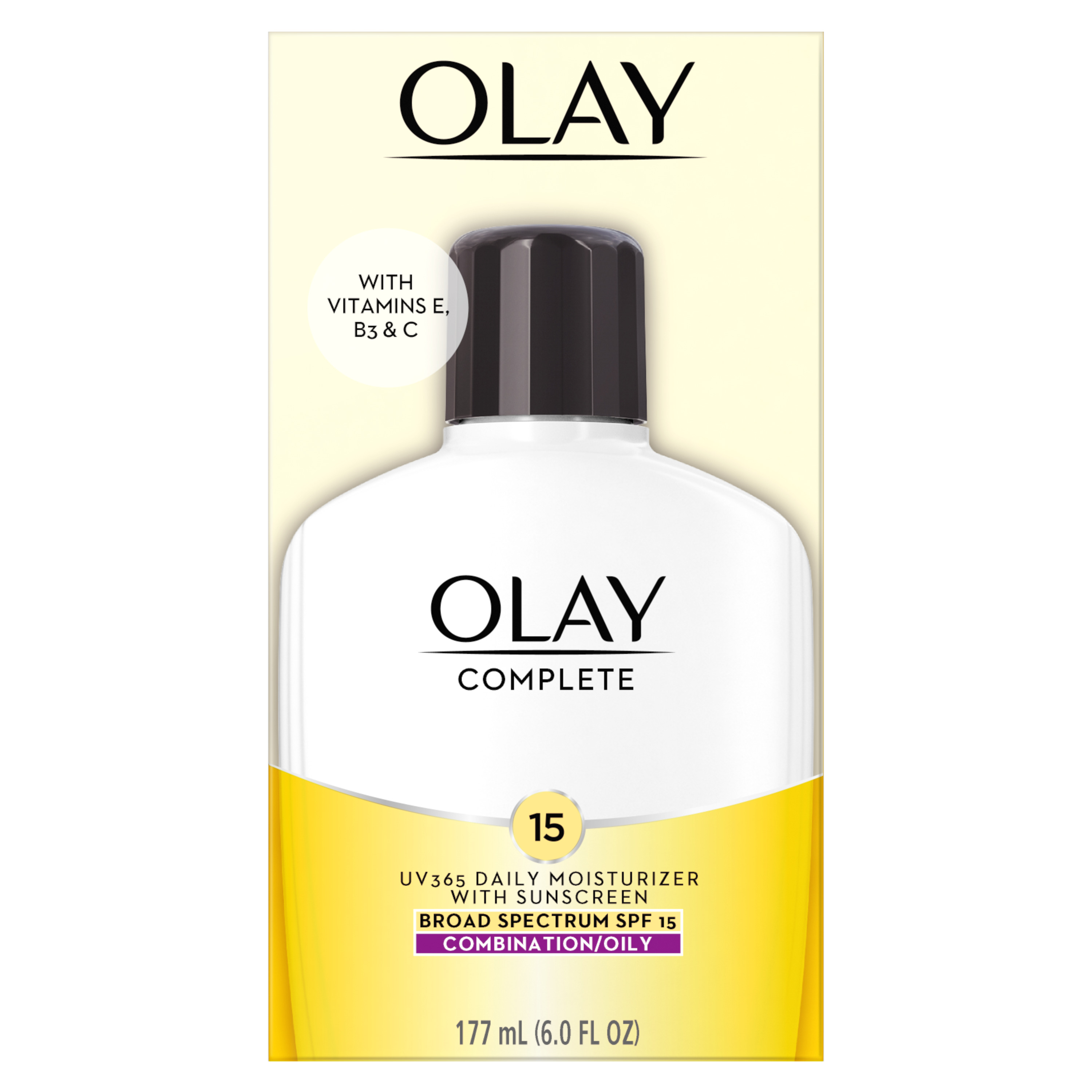 Olay Complete Daily Moisturizer for Oily Skin, SPF 15, 6 Fl Oz - image 1 of 10