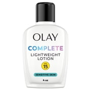 Olay Complete Lotion Moisturizer with SPF 15 Sensitive, 4.0 oz