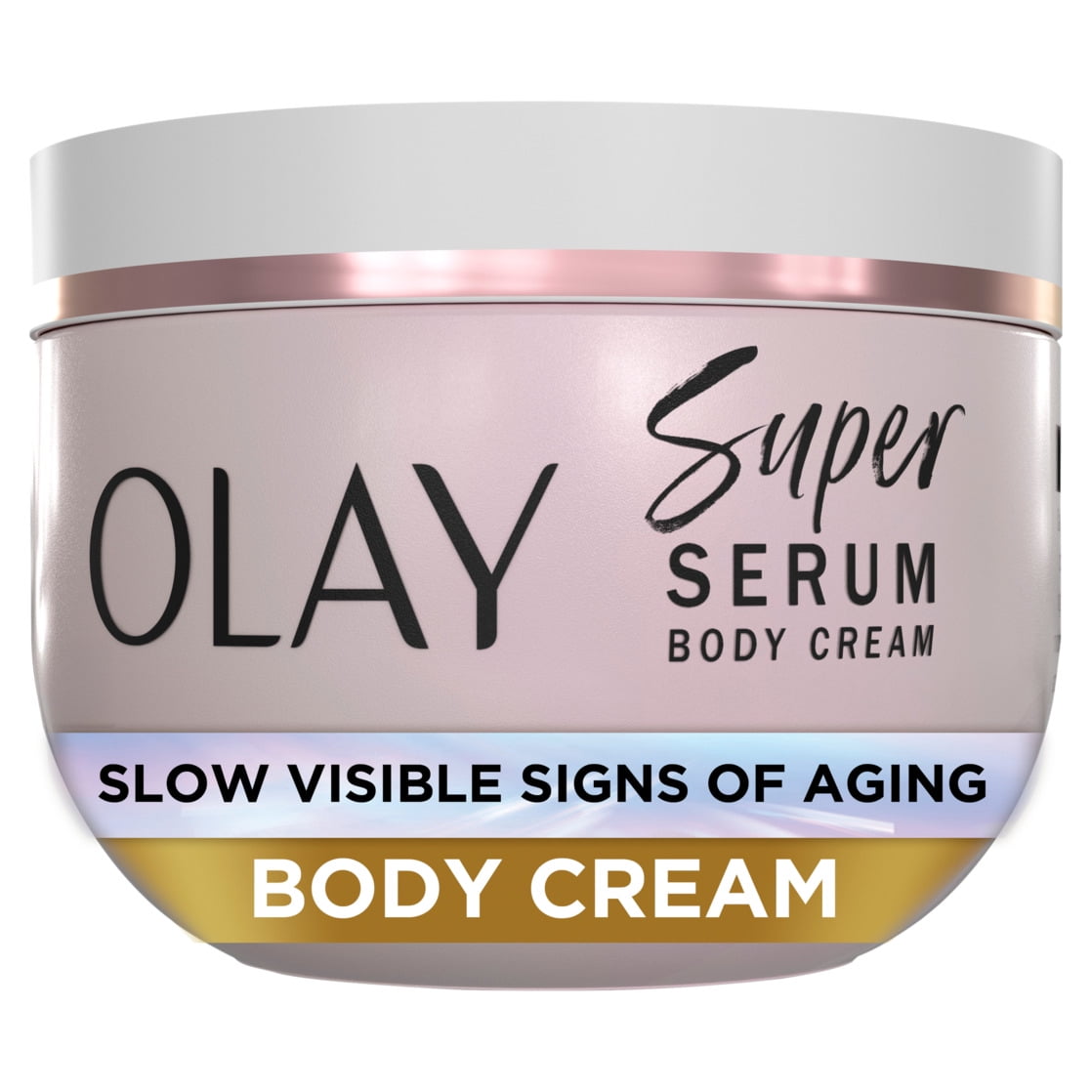 Olay Super Serum Body Cream, 10 fl oz, Rich Moisturizing Cream for Dry Skin with Super Serum Complex to Slow Visible Signs of Aging