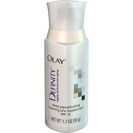 Olay Definity Deep Penetrating Foaming Uv Moisturizer - Fragrance Free 1.7 Fl Oz