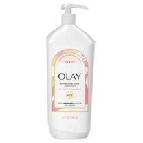 Olay Effortless Glow Hydrating Body Lotion with Notes of Rose Water, 18 fl oz