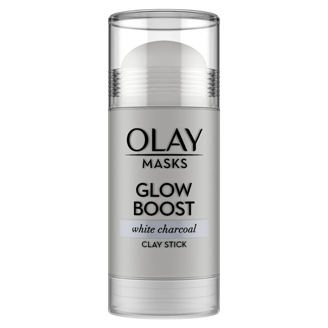 Olay Face Mask Stick, Glow Boost with White Charcoal Clay, 1.7 oz
