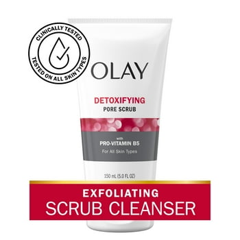 Olay Regenerist Detoxifying Face Wash Pore Scrub, 5.0 fl oz