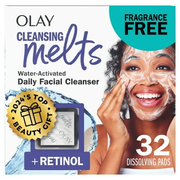 Olay Face Wash Melts Retinol 32 count Face Wash