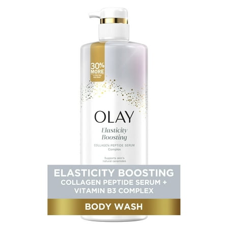 Olay Cleansing & Firming Body Wash with Vitamin B3 and Collagen, 20 fl oz