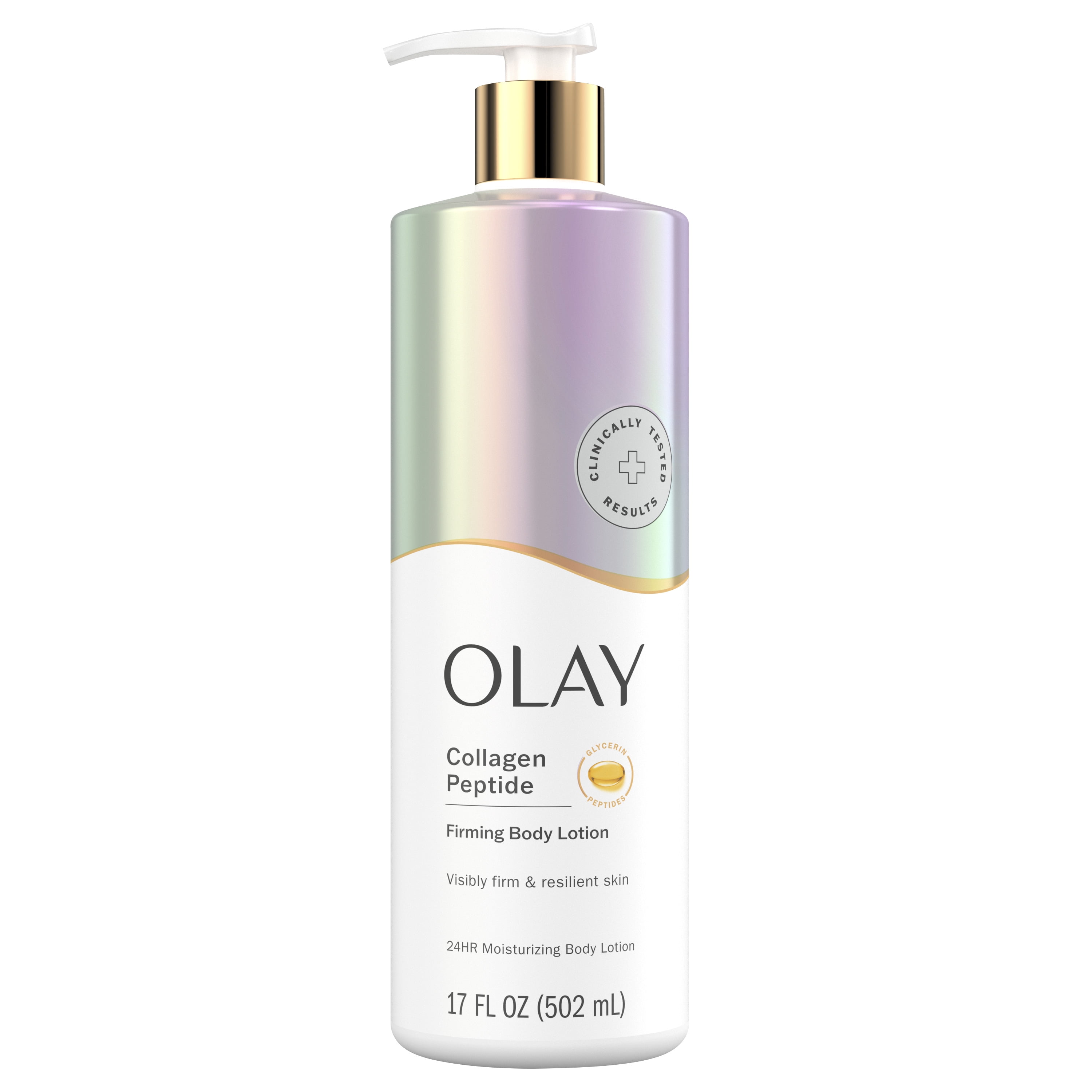 Olay Firming & Hydrating Body Lotion with Collagen, 17 fl oz Pump