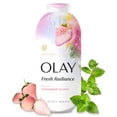 thumbnail image 1 of Olay Fresh Radiance Body Wash with Essence of Strawberry and Mint, 1 of 13