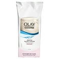 Olay Gentle Daily Cleansing Facial Wipes with Rose Water, 30 Count