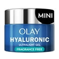 thumbnail image 1 of Olay Hyaluronic Mini, Hydrate - Plump - Refresh Ultralight Gel Face Moisturizer, Fragrance-Free, Trial Size, 0.5 oz, 1 of 11