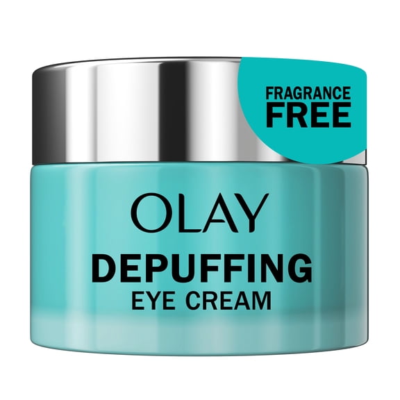Olay Hydrating Gel Eye Cream with Hyaluronic Acid, Fragrance-Free, All Skin Types 0.5 oz
