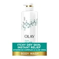 thumbnail image 1 of Olay Instant Relief Sensitive Skin Women's Body Wash with Vitamin B3 Complex and Aloe Vera, 20 fl oz, 1 of 9