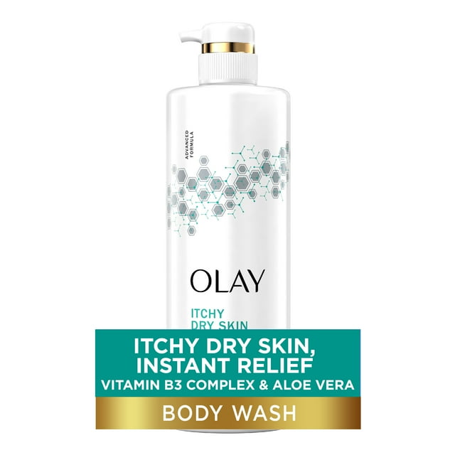 Olay Instant Relief Sensitive Skin Women's Body Wash with Vitamin B3
