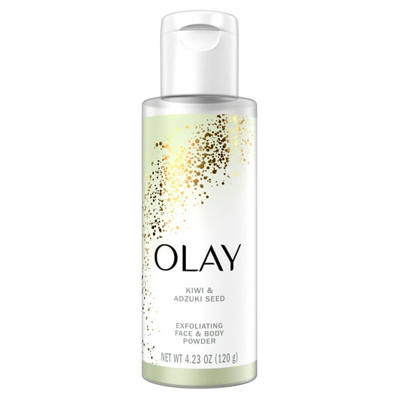 Olay Kiwi & Adzuki Seed Exfoliating Face, Body Powder, 4.23 Oz. (120 g)