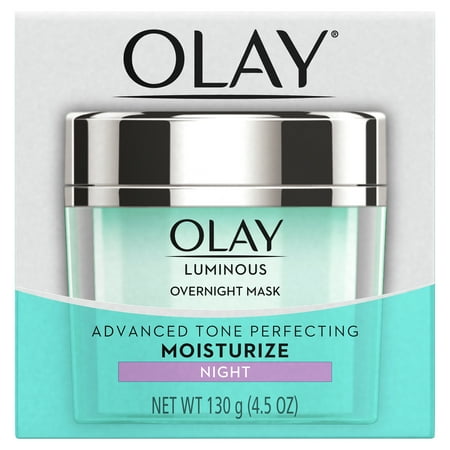 Olay Luminous Overnight Facial Mask Gel Moisturizer, 4.5 oz