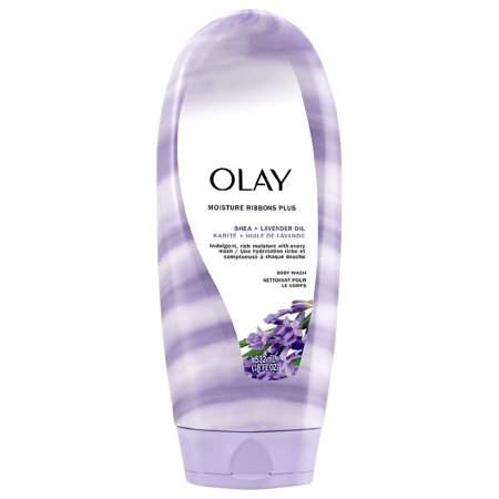 Olay Moisture Ribbons Plus Body Wash Shea + Lavender Oil