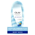 thumbnail image 1 of Olay Moisture Ribbons Plus Body Wash for Women, Shea and Blue Lotus, for All Skin Types, 18 fl oz, 1 of 9