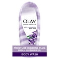thumbnail interactive-video image 1 of Olay Moisture Ribbons Women's body Wash, Shea + Lavender Oil, 18 fl oz, 1 of 10