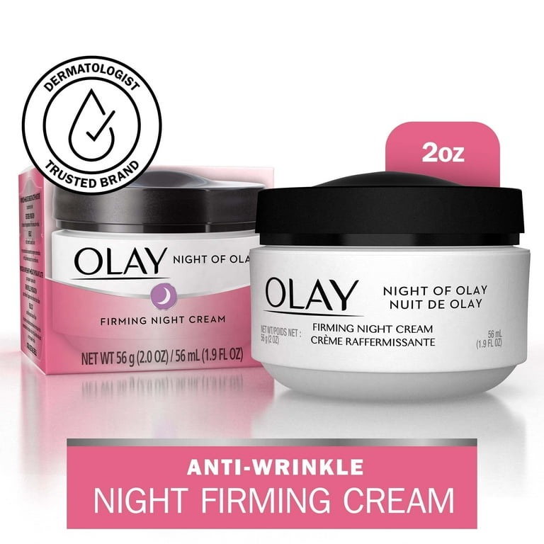 Olay Skin Care Firming Night Cream Facial Moisturizer 1.9 fl oz
