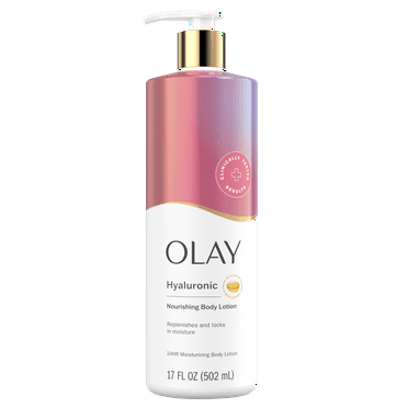 Olay Nourishing & Hydrating Body Lotion with Hyaluronic Acid, 17 fl oz