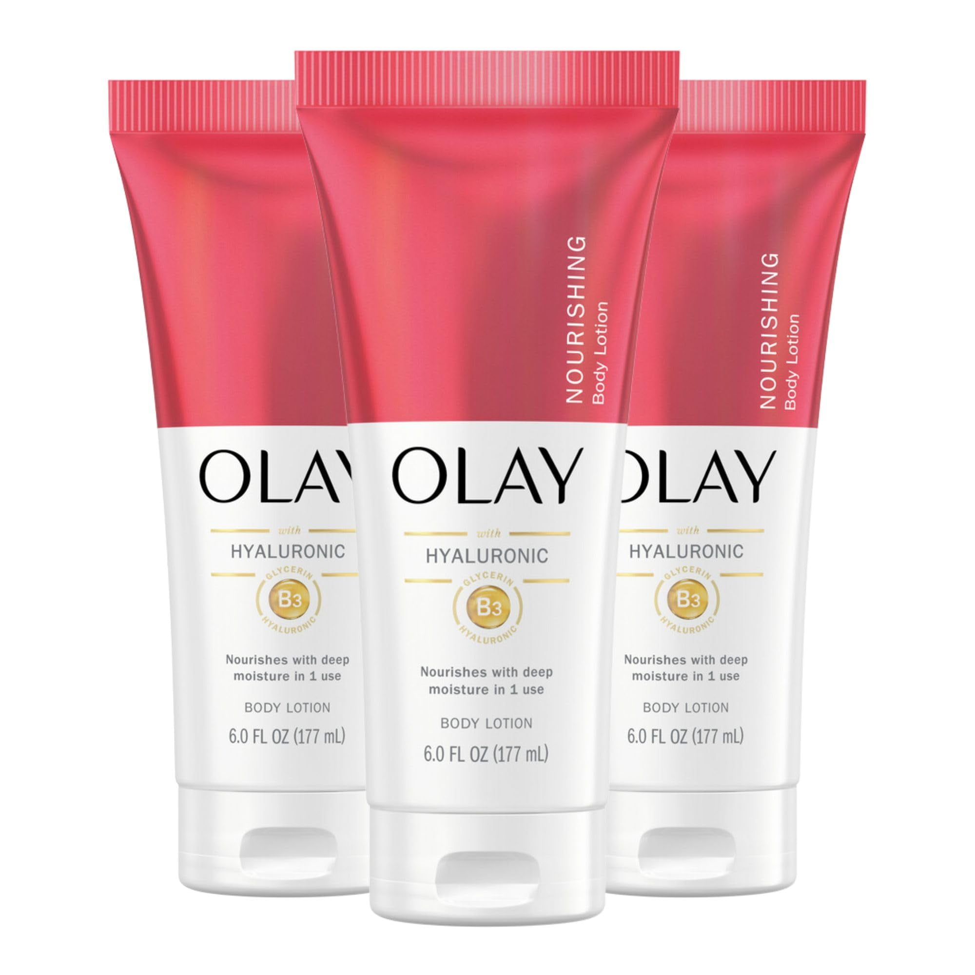 Olay Nourishing & Hydrating Hand And Body Lotion With Hyaluronic Acid