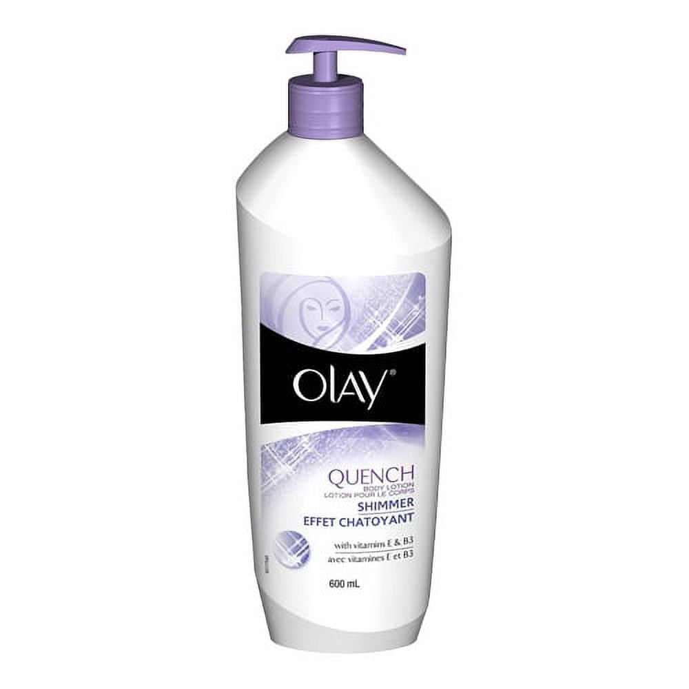 Olay Quench Body Lotion, Shimmer, 20.2 Oz