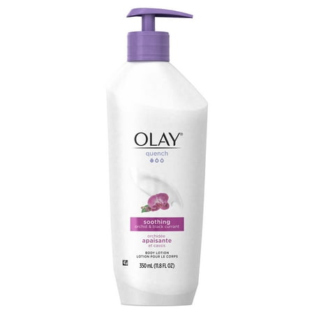 Olay Quench Soothing Orchid & Black Currant Body Lotion, 11.8 fl oz