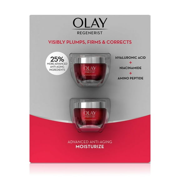Olay Regenerist Advanced Anti-Aging Moisturizer 1.7oz Jars (2 Count)