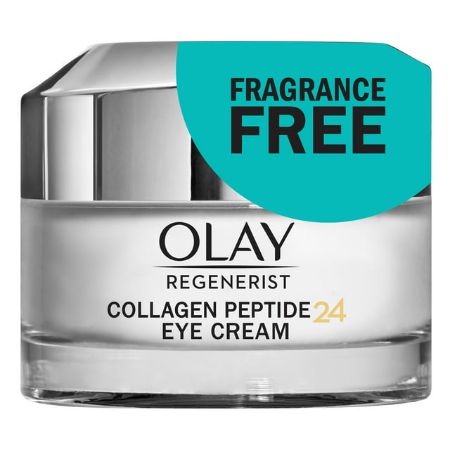 Olay Regenerist Collagen Peptide 24 Eye Cream, Fragrance-Free, All Skin, 0.5 fl oz