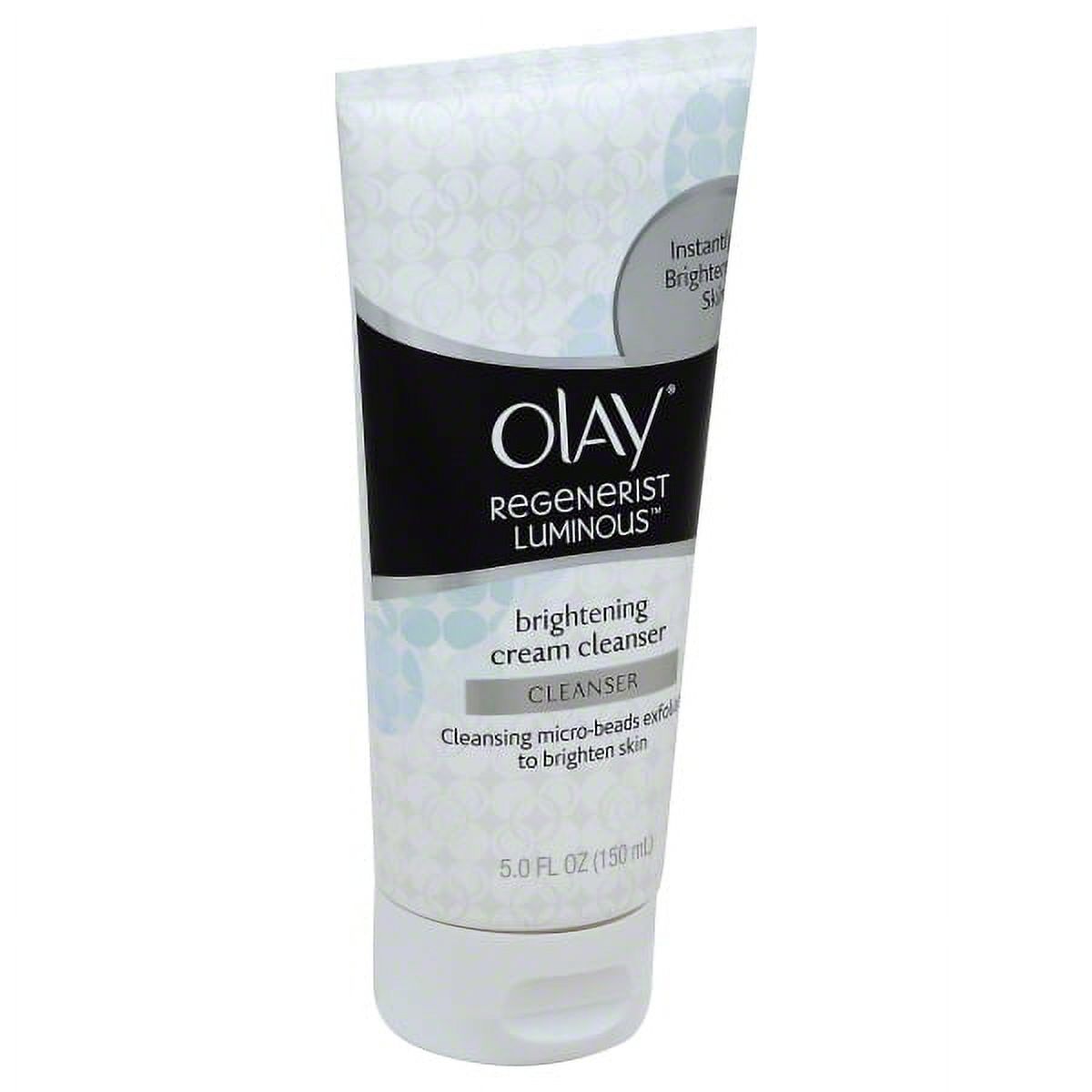 Olay Regenerist Luminous Brightening Cream Cleanser, 5 fl oz - image 1 of 2