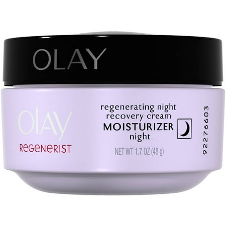 Olay Regenerist Night Recovery Cream Moisturizer, 1.7 oz