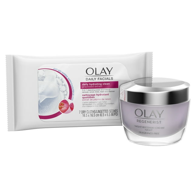 Olay Regenerist Night Recovery Night Cream Face Moisturizer 1.7 oz