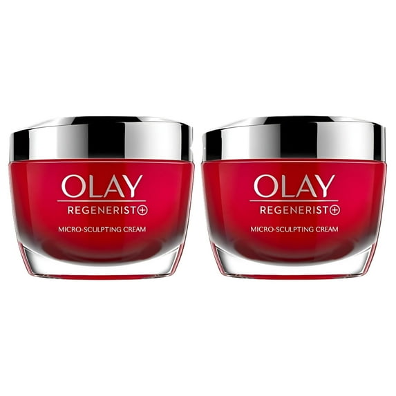 Olay Regenerist Plus Micro Sculpting Cream, 1.7 Ounce (Pack of 2)