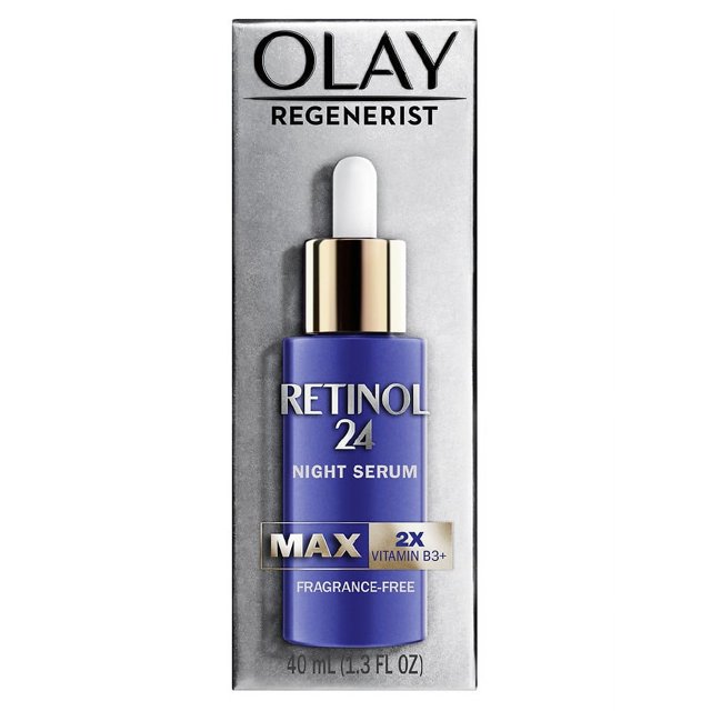 Olay Regenerist Retinol 24 Max Night Face Serum AntiAging, Skin