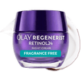 thumbnail interactive-video image 1 of Olay Regenerist Retinol 24 Night Cream for Women, Anti-Aging Moisturizer, Fragrance-Free, Non-Greasy, Anti-Wrinkle, Hydrating Skin Care with Triple Collagen Peptide, 1 of 7