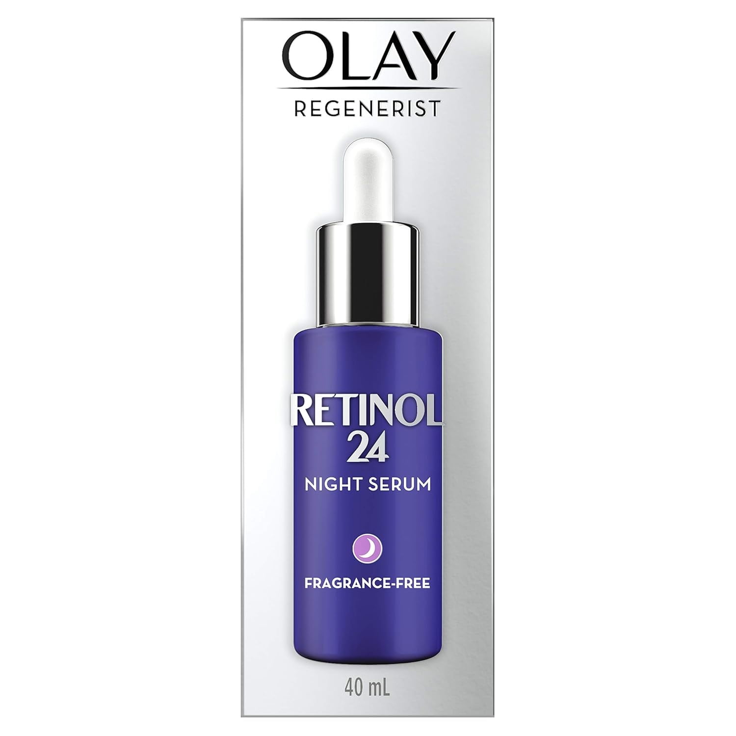 Olay Regenerist Retinol 24 Night Serum, Fragrance Free, 30ml1oz
