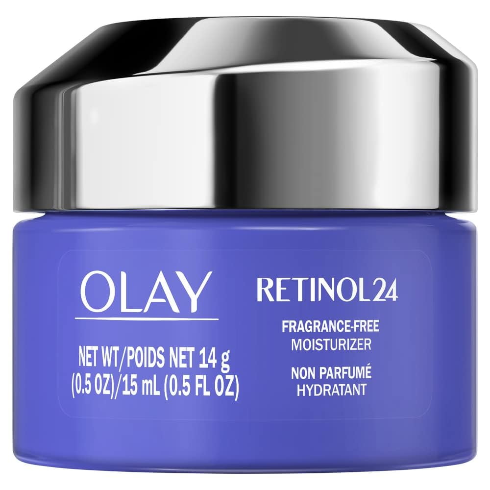 Olay Regenerist Retinol 24 + Peptide Night Face Moisturizer, Fragrance
