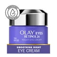 Olay Retinol 24 Night Eye Cream, FragranceFree, Normal Skin, 0.5 fl oz