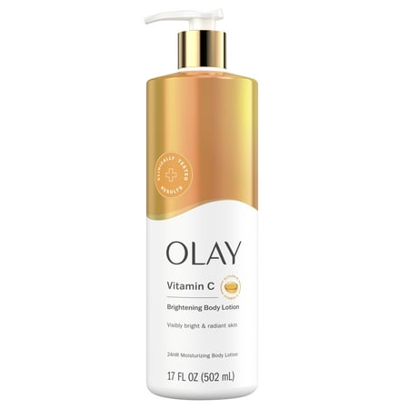 Olay Revitalizing and Hydrating Hand and Body Lotion with Vitamin C, 17 fl oz