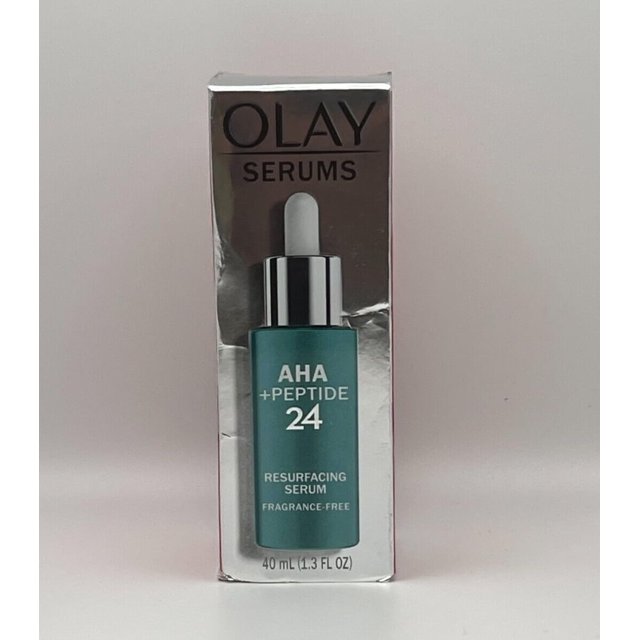Olay Serums Aha + Peptide 24 Resurfacing Serum 1.3Oz
