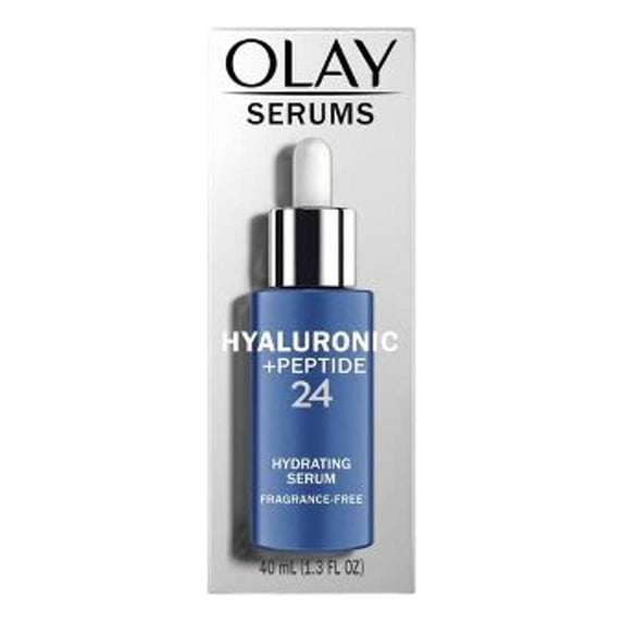 Olay Serums Hyaluronic + Peptide 24 Hydrating Serum Fragrance Free