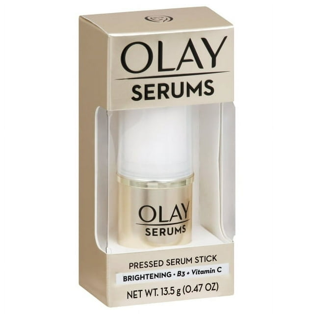 Olay, Skin Brightening Serum Stick with Vitamin C and Vitamin B3, 0.47