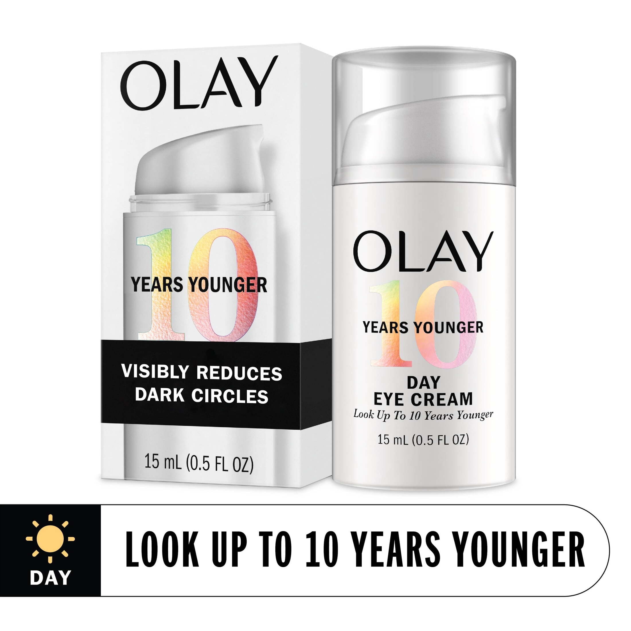 Olay Skin Care 10 Years Younger Anti-Aging Eye Cream with Caffeine + Niacinamide - 0.5 fl oz