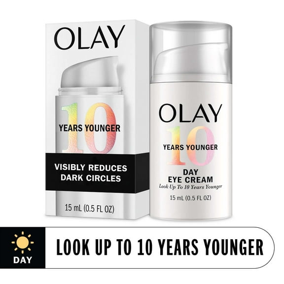 Olay Skin Care 10 Years Younger Anti-Aging Eye Cream with Caffeine + Niacinamide - 0.5 fl oz