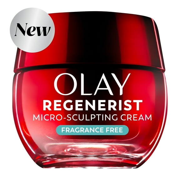 OLAY REGENERIST Anti-Aging Face Cream, Hydrating, Anti-Wrinkle, Firming Moisturizer, Fragrance Free, Skin Care with Triple Collagen Peptide & Niacinamide