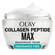 Olay Collagen Peptide Max Moisturizing Cream, Fragrance-Free, 1.7 fl oz