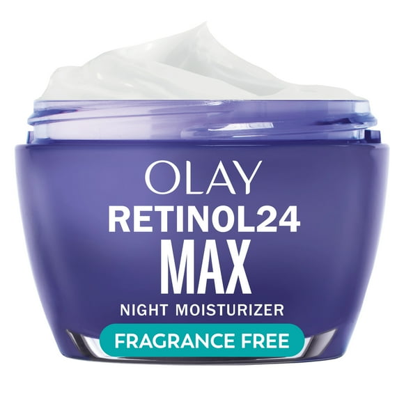 Olay Skin Care Regenerist Retinol 24 MAX Night Face Moisturizer, Anti-Aging Cream, 1.7 oz Jar
