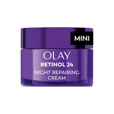Olay Skin Care Regenerist Retinol 24 + Peptide Facial Moisturizer, Fragrance-Free, Trial Size 0.5 oz