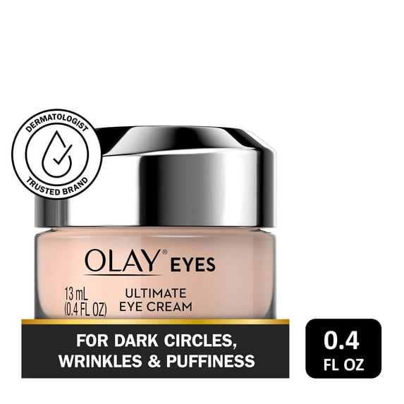 Olay Skin Care Ultimate Eye Cream for Wrinkles, Puffy Eyes and Dark Circles, 0.4 fl oz