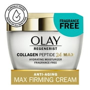 Olay Skincare Regenerist Collagen Peptide 24 MAX Facial Moisturizer, Fragrance-Free, 1.7 oz