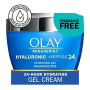 Olay Skincare Regenerist Hyaluronic Acid + Peptide 24 Gel All Facial Moisturizer, 1.7 oz